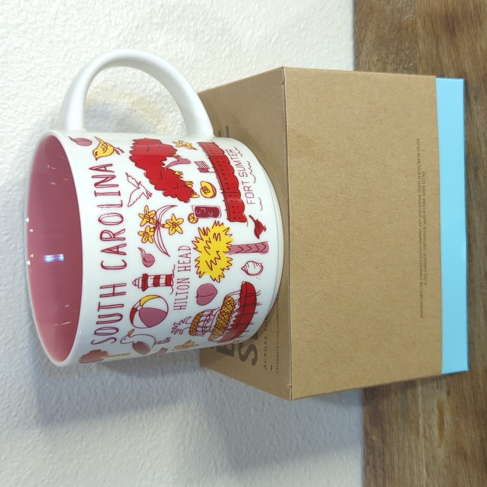 South Carolina Starbucks Mug Been There Series Across The Globe Collection